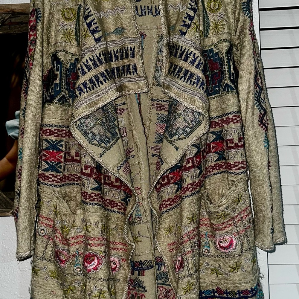 Johnny Was Biya Cardigan